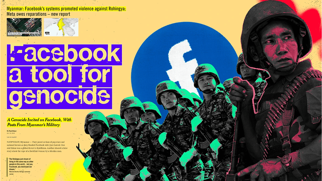Facebook a tool for genocide